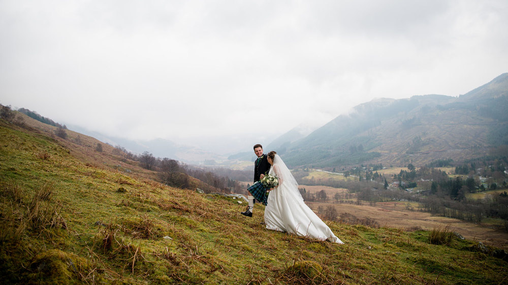 Isles of Glencoe exclusive use weddings