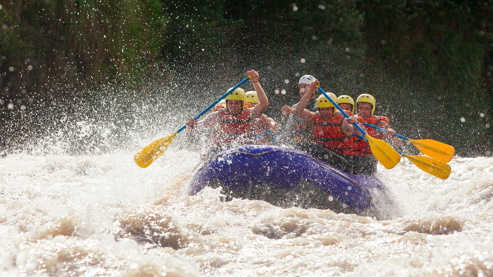 White water rafting